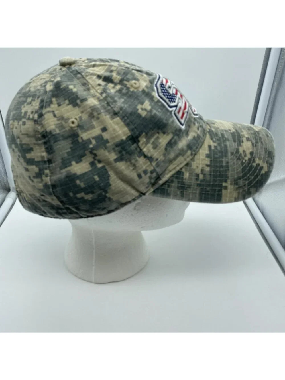 Shenandoah University Camo Strap-back Hat NCAA Men's Adjustable Cap
